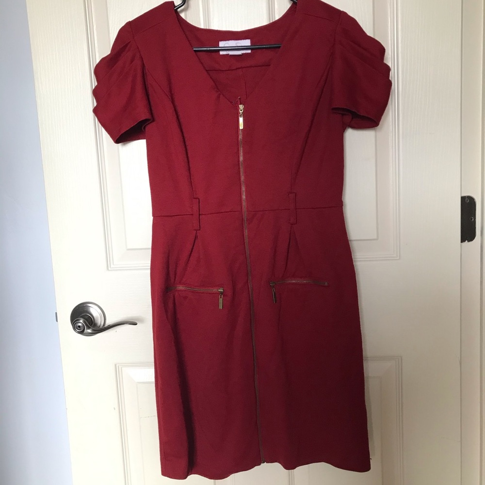 🐝Jessica Simpson Red Dress